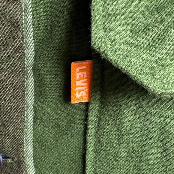 Levi's Gold Tab Fleece Lined Men's Small Jackson Flannel Button-Up Jacket NWT - Picture 11 of 15
